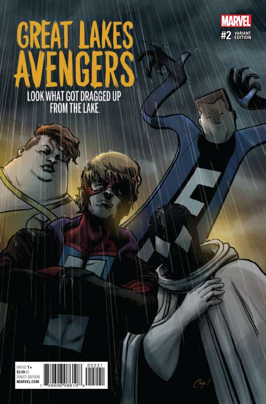 GREAT LAKES AVENGERS #2 1:25 ZDARSKY VARIANT