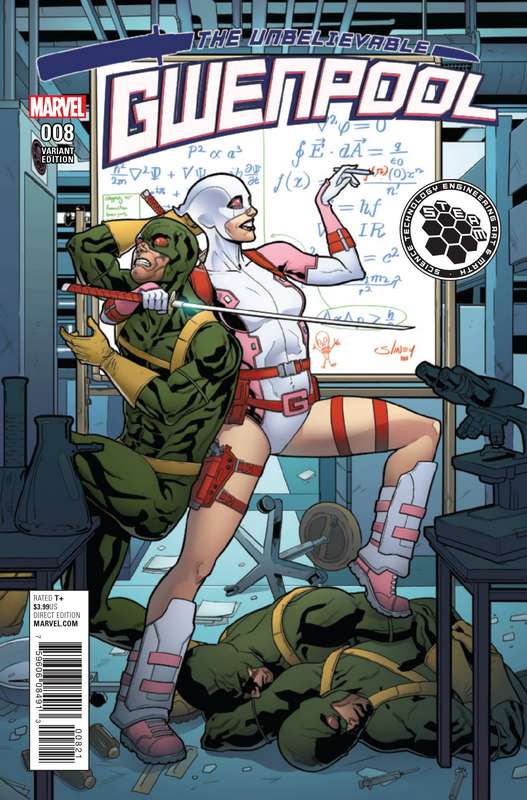 GWENPOOL #8 1:10 STEAM VARIANT