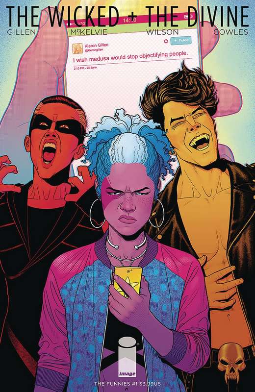 WICKED & DIVINE FUNNIES #1 CVR A MCKELVIE & WILSON (ONE-SHOT) (MR)