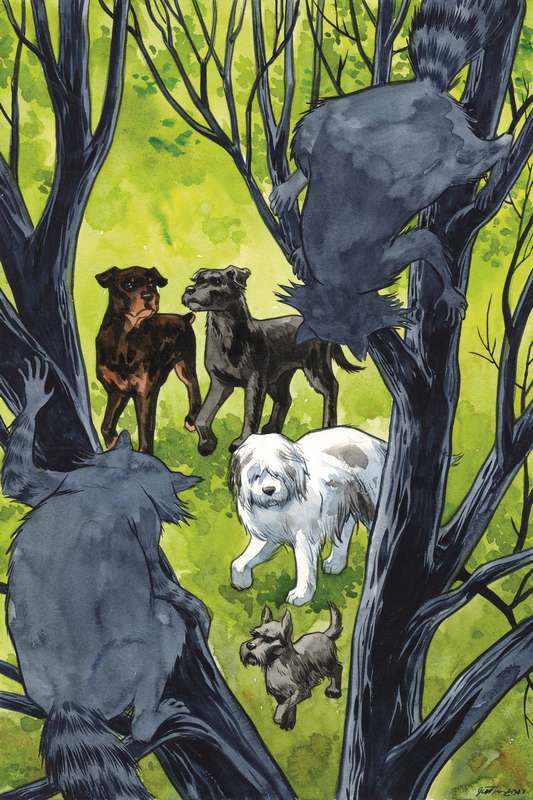 BEASTS OF BURDEN WISE DOGS AND ELDRITCH MEN #4 (OF 4) CVR B THOMPSON