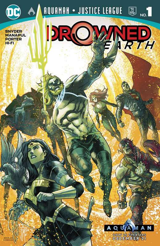 AQUAMAN JUSTICE LEAGUE DROWNED EARTH #1