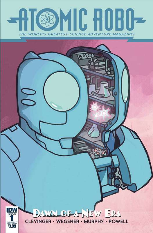 ATOMIC ROBO & DAWN OF NEW ERA #1 (OF 5) CVR A WEGENER