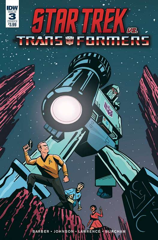 STAR TREK VS TRANSFORMERS #3 (OF 4) CVR B FULLERTON