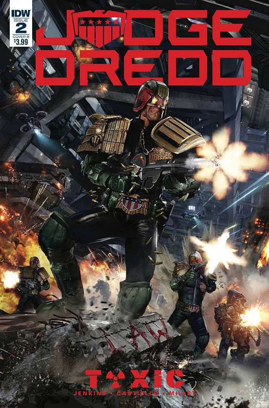 JUDGE DREDD TOXIC #2 CVR B GALLAGHER