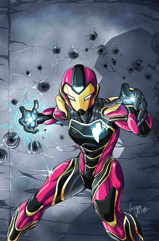 IRONHEART #1 1:10 VECCHIO VARIANT