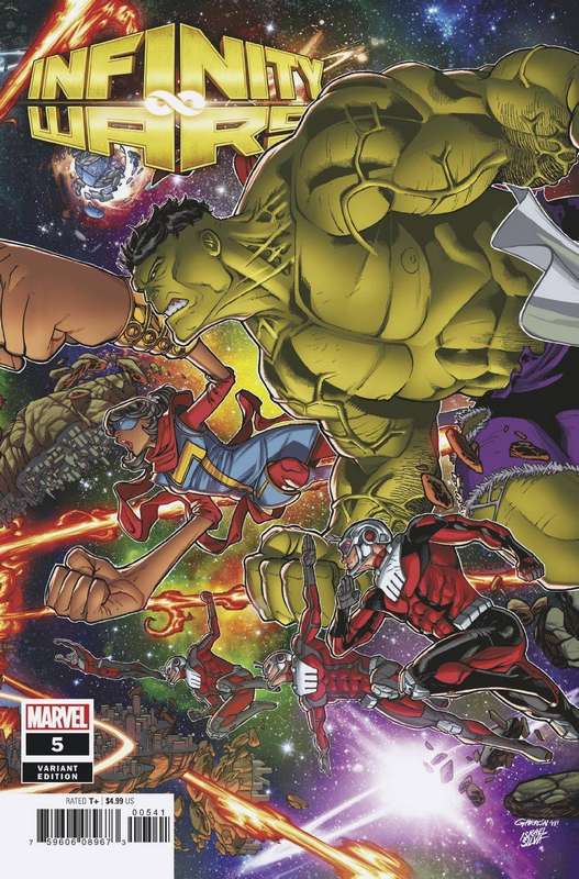 INFINITY WARS #5 (OF 6) GARRON CONNECTING VARIANT