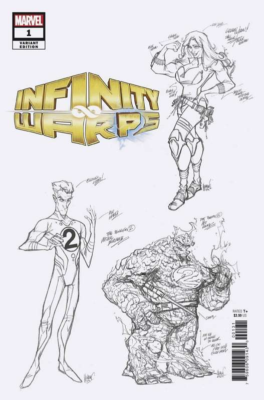 INFINITY WARS INFINITY WARPS #1 (OF 2) 1:10 HERRERA DESIGN VARIANT