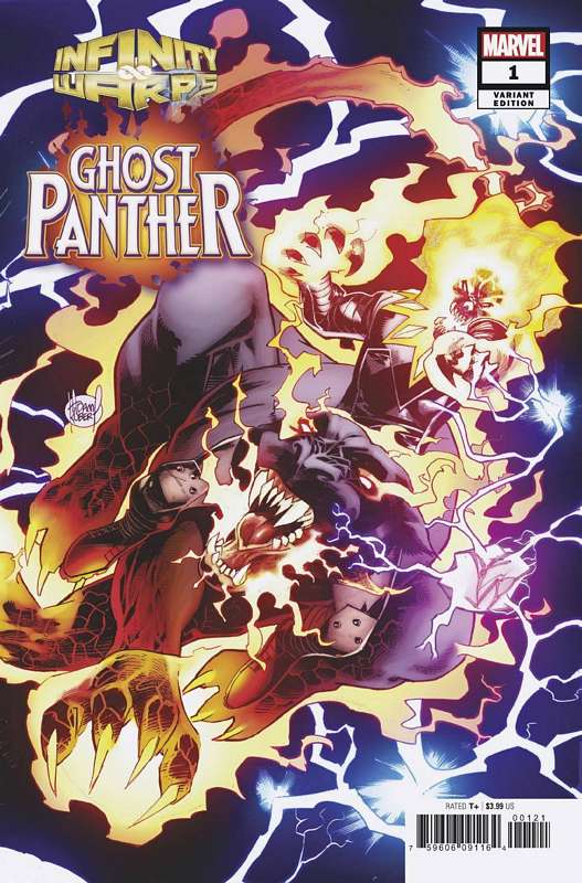 INFINITY WARS GHOST PANTHER #1 (OF 2) KUBERT CONNECTING VARIANT