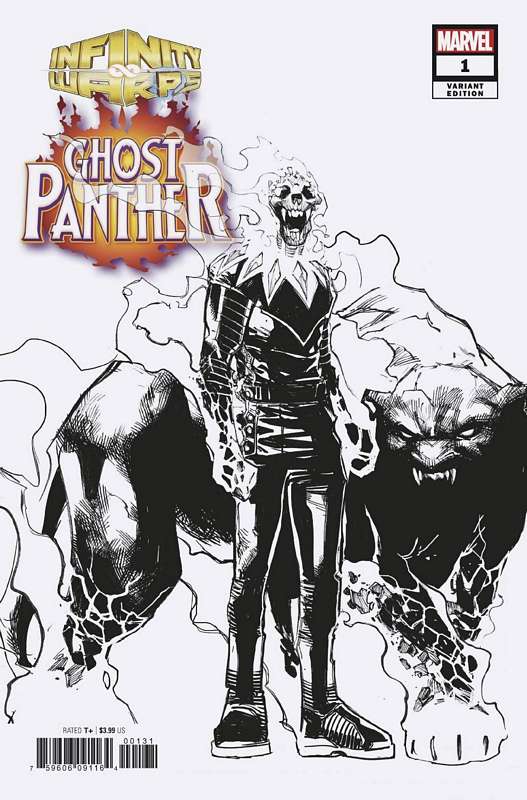 INFINITY WARS GHOST PANTHER #1 (OF 2) 1:10 RAMOS DESIGN VARIANT