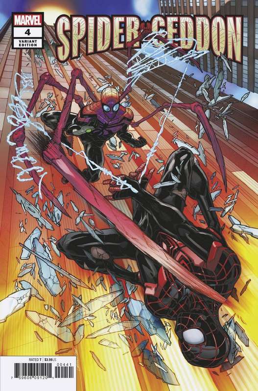 SPIDER-GEDDON #4 (OF 5) 1:25 GARRON VARIANT