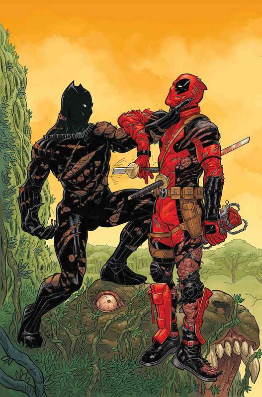 BLACK PANTHER VS DEADPOOL #2 (OF 5) SKROCE VARIANT