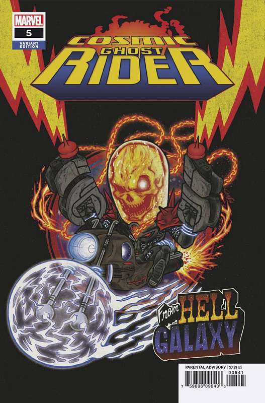 COSMIC GHOST RIDER #5 (OF 5) SUPERLOG VARIANT