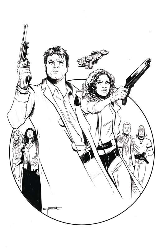 FIREFLY #1 50 COPY GARBETT VARIANT