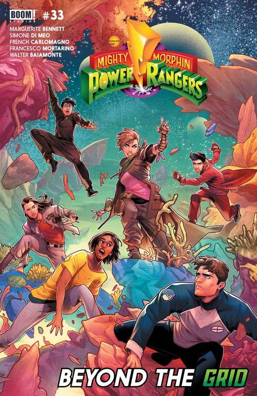 MIGHTY MORPHIN POWER RANGERS #33 MAIN SG