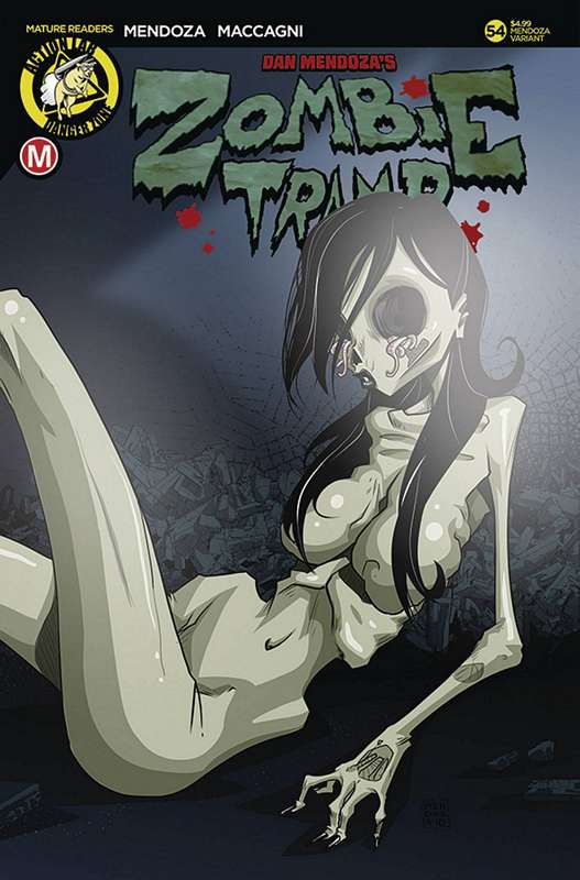 ZOMBIE TRAMP ONGOING #54 CVR E MENDOZA RISQUE A (MR)