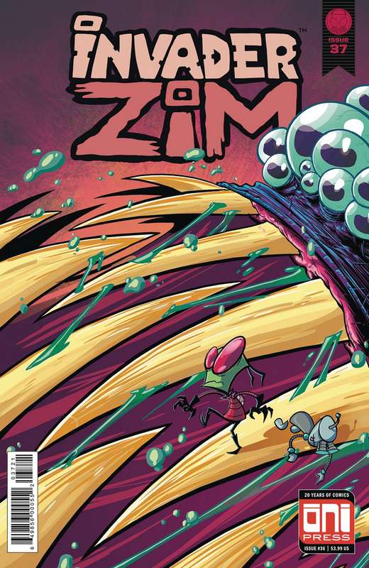 INVADER ZIM #37 CVR B STRESING VARIANT