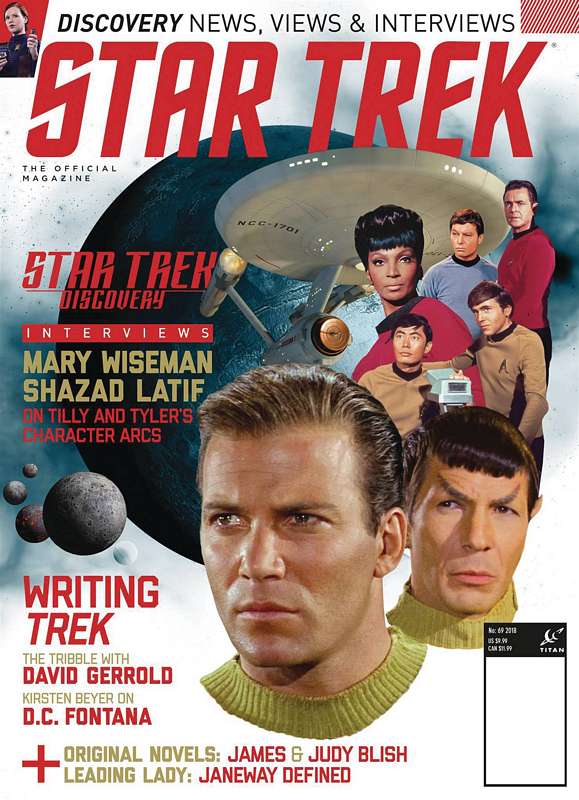 STAR TREK MAGAZINE #69 NEWSSTAND ED