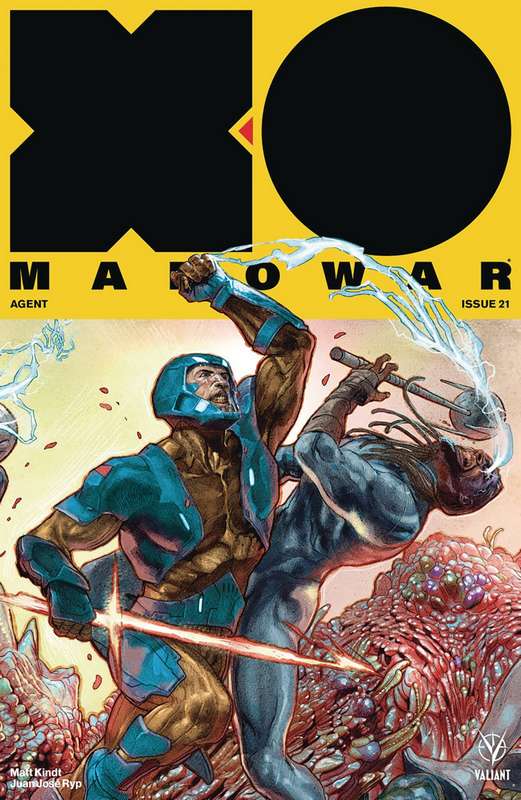 X-O MANOWAR (2017) #21 CVR D 1:20 INTERLOCKING GUEDES VARIANT