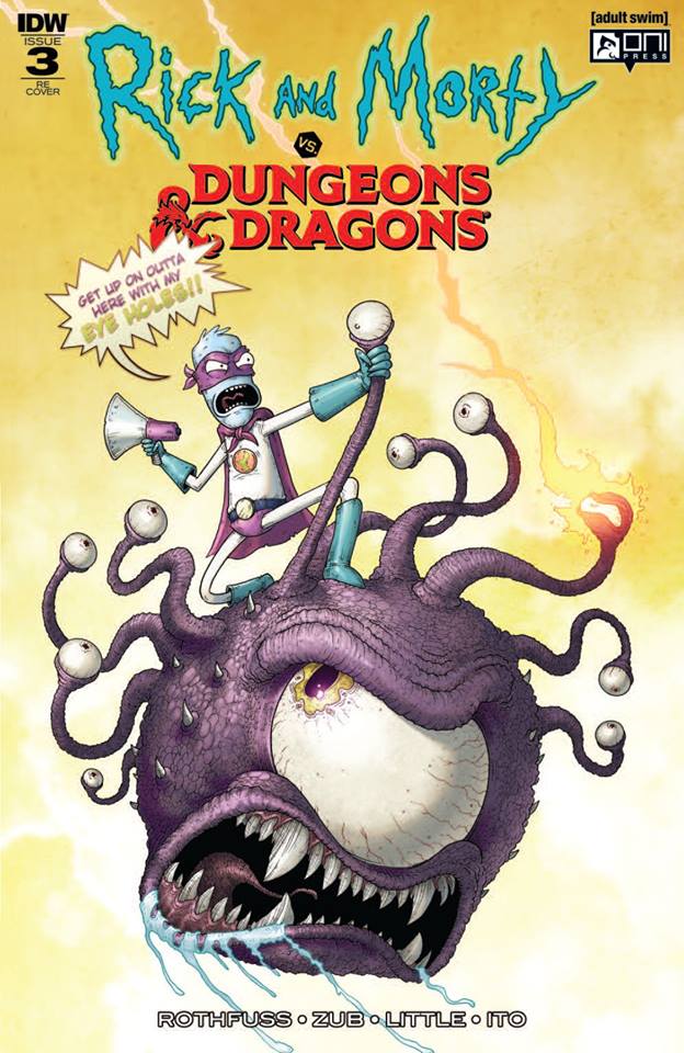 RICK & MORTY VS DUNGEONS & DRAGONS #3 (OF 4) Mike Vasquez Variant