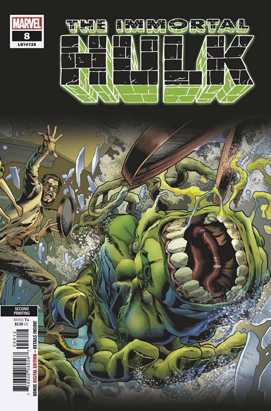 IMMORTAL HULK #8 2ND PTG BENNETT VARIANT