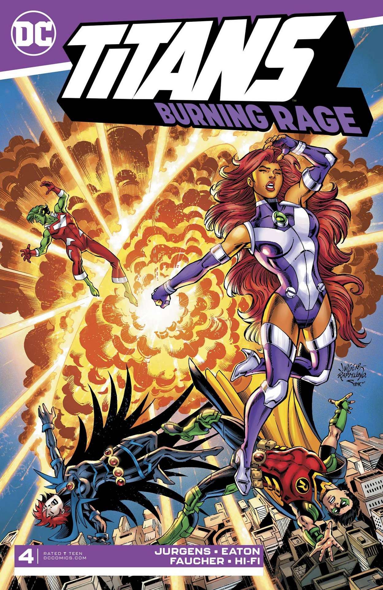 TITANS BURNING RAGE #4 (OF 7)