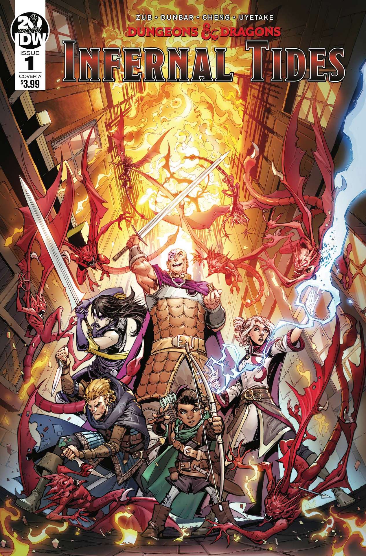 DUNGEONS & DRAGONS INFERNAL TIDES #1 (OF 5) CVR A DUNBAR