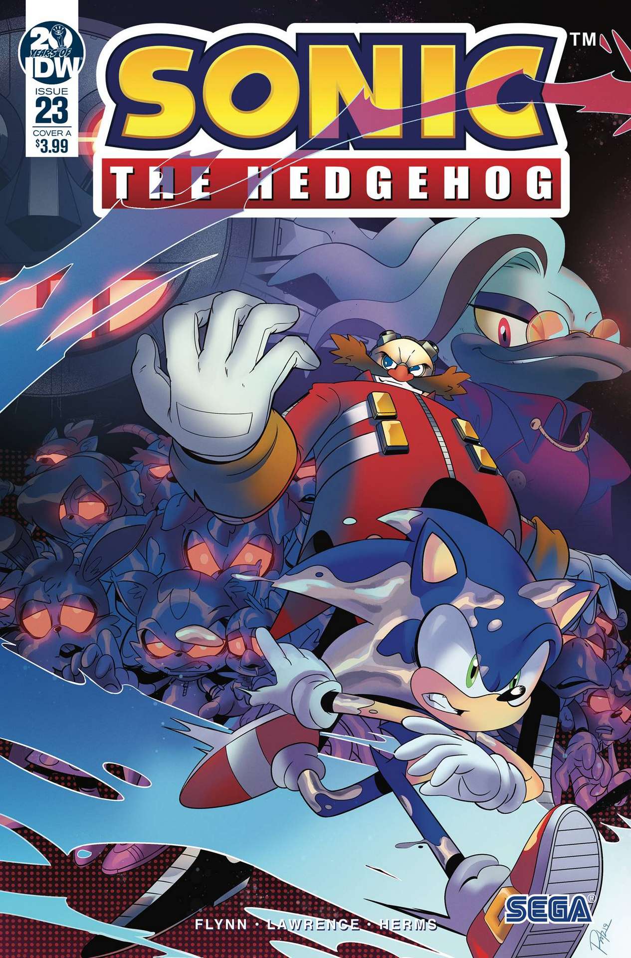 SONIC THE HEDGEHOG #23 CVR A TRAMONTANO