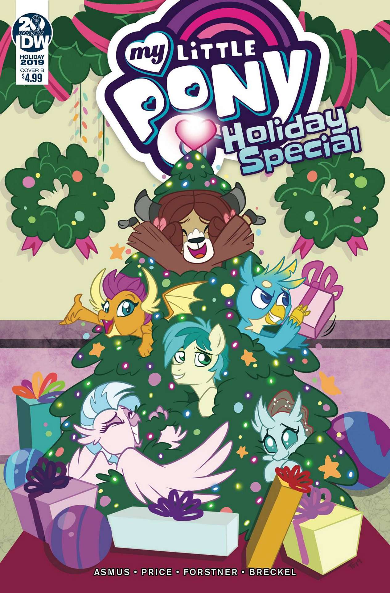 MY LITTLE PONY HOLIDAY SPECIAL CVR B FORSTNER