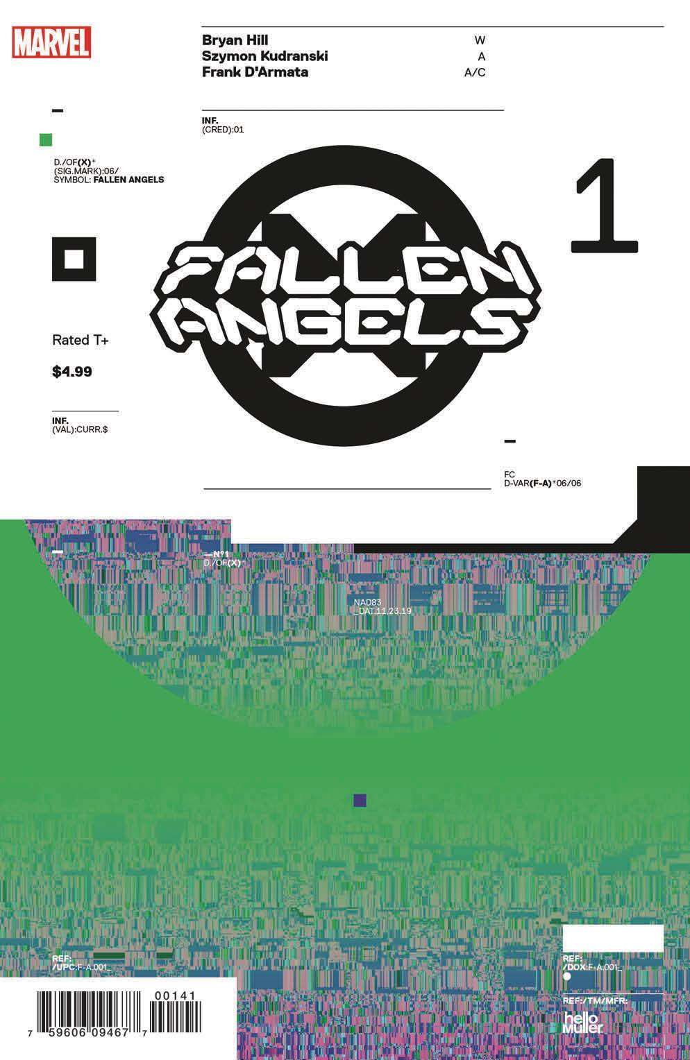 FALLEN ANGELS #1 HICKMAN 1:10 MULLER DESIGN VARIANT DX