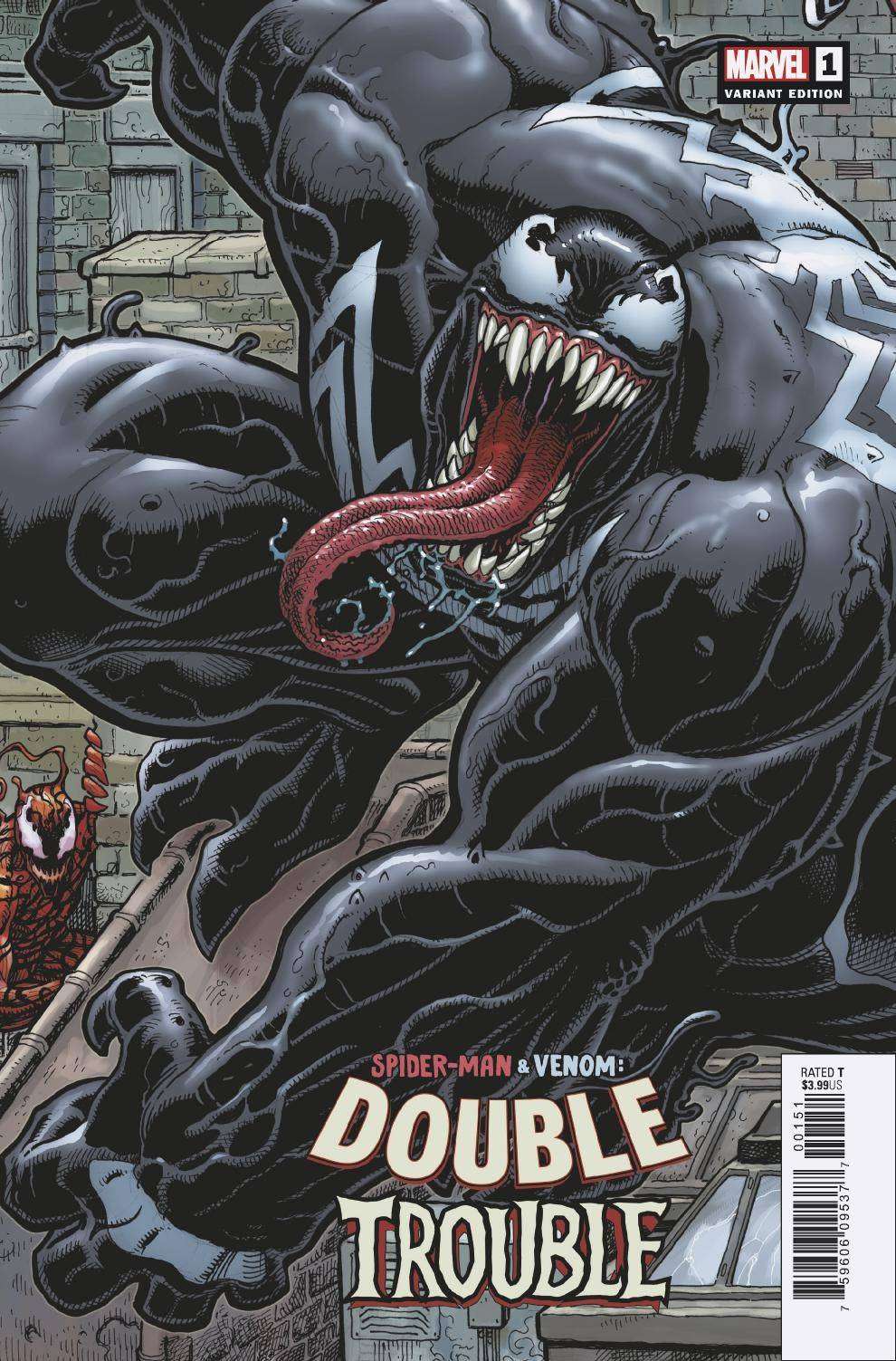 SPIDER-MAN & VENOM DOUBLE TROUBLE #1 (OF 4) ADAMS 8-PART CONNECTING VARIANT