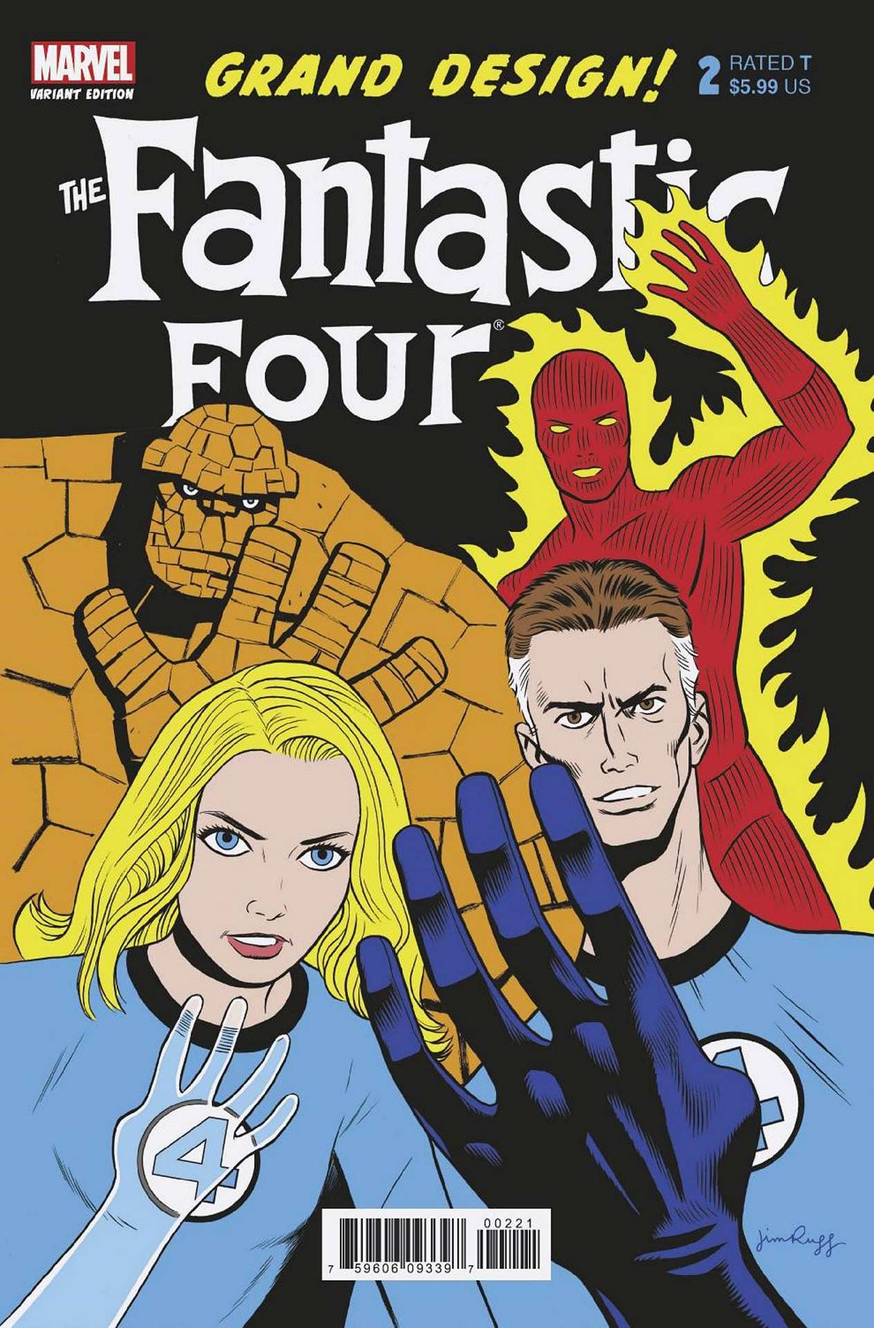 FANTASTIC FOUR GRAND DESIGN #2 (OF 2) RUGG VARIANT