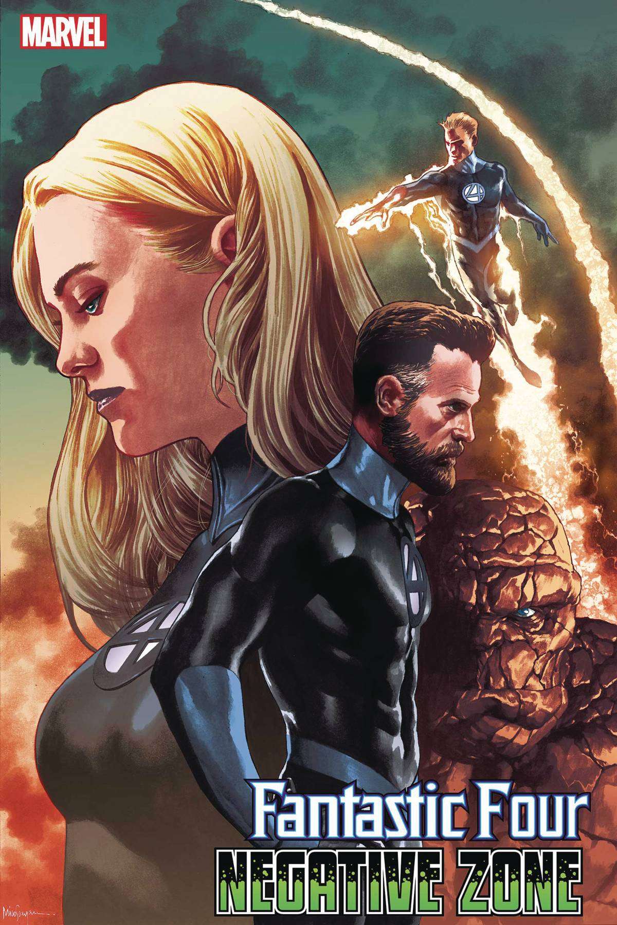 FANTASTIC FOUR NEGATIVE ZONE #1 SUAYAN VARIANT