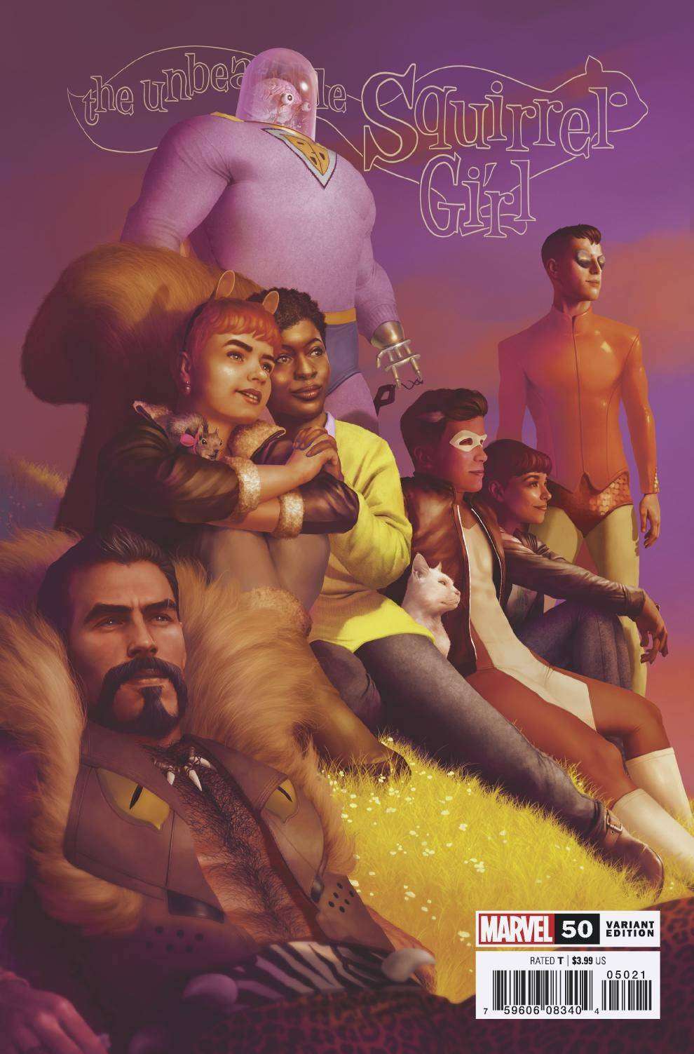 UNBEATABLE SQUIRREL GIRL #50 RAHZZAH VARIANT