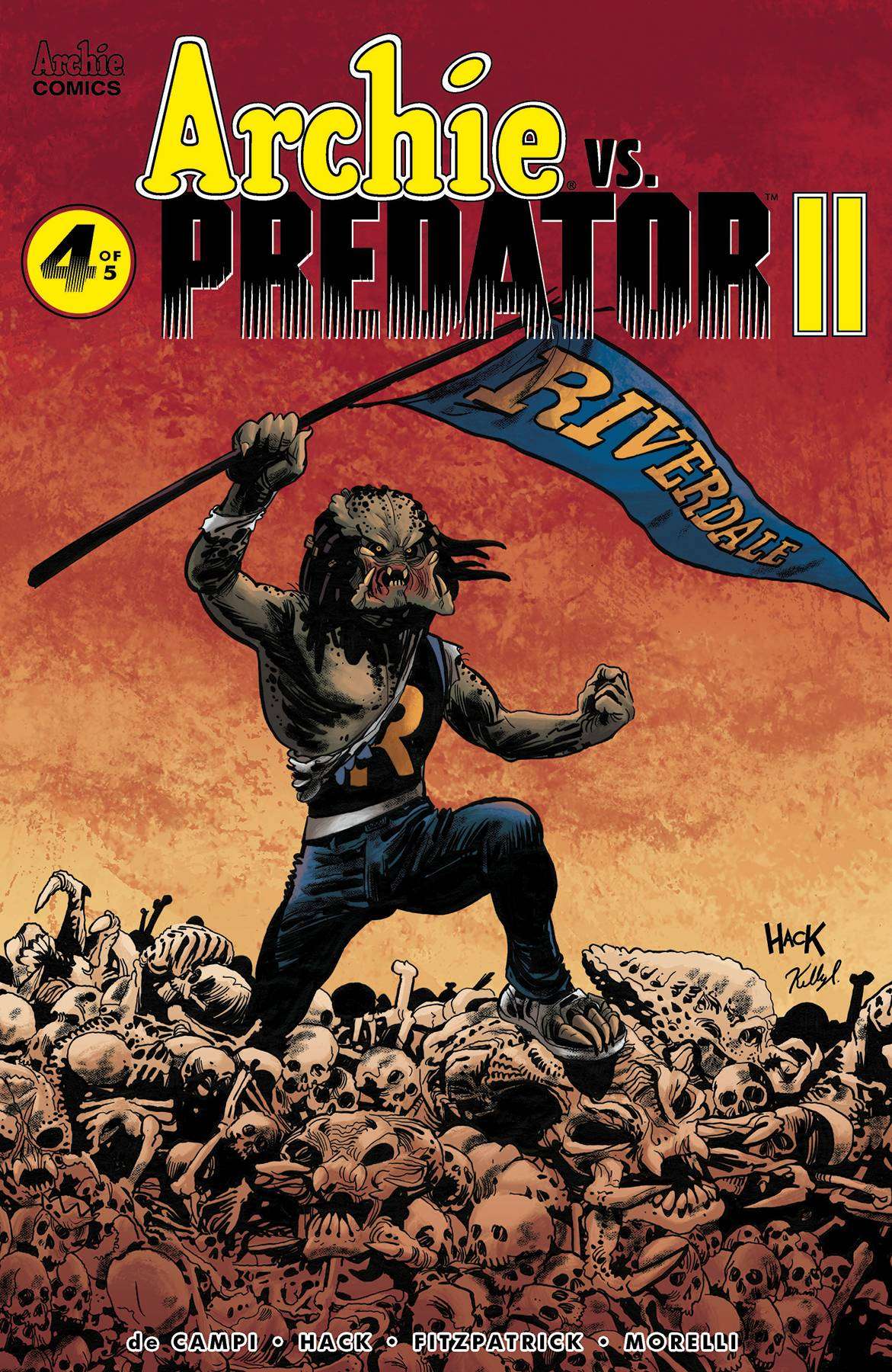 ARCHIE VS PREDATOR 2 #4 (OF 5) CVR A HACK