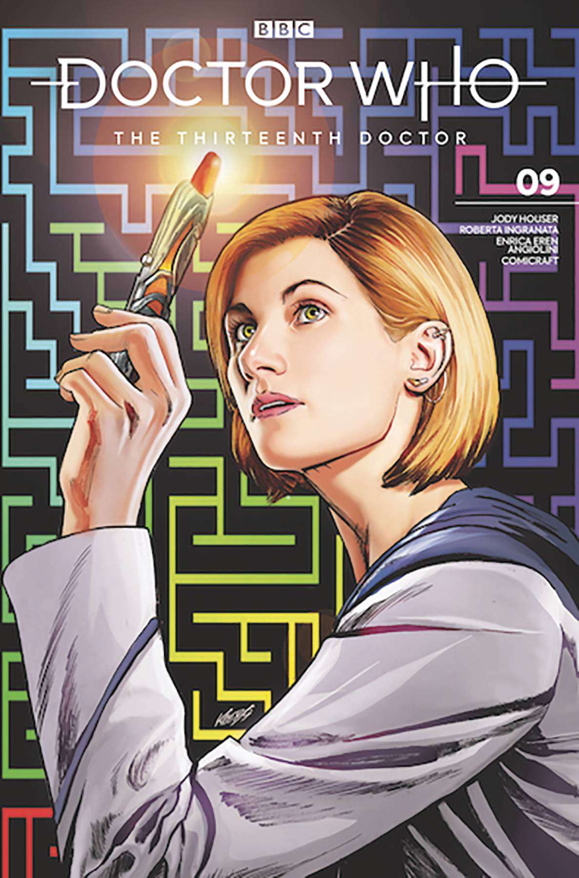 DOCTOR WHO 13TH #9 SDCC 2019 VARIANT CVR