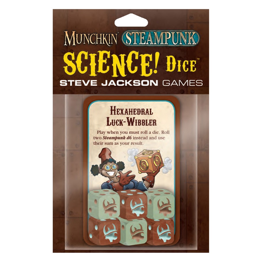 MUNCHKIN STEAMPUNK SCIENCE DICE