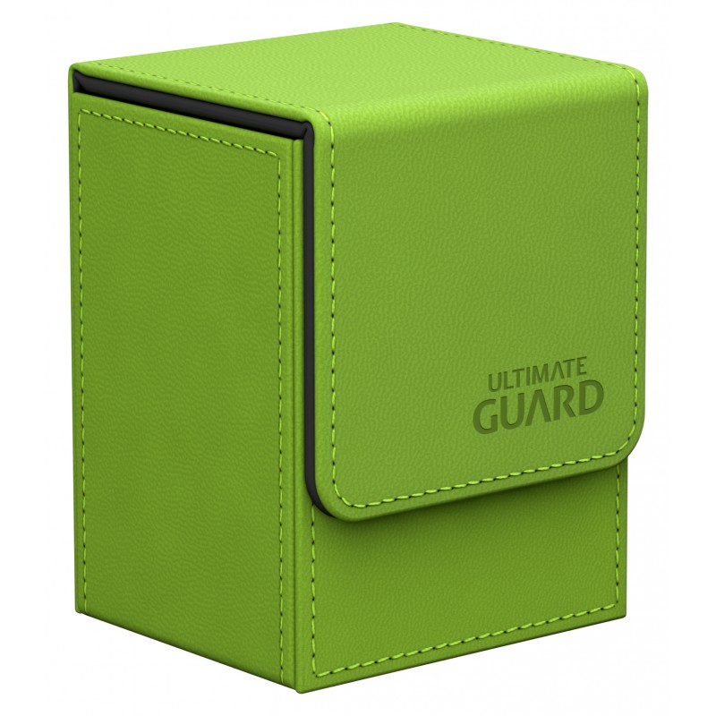 Deck Box: Flip Deck Case Leather 80 Green