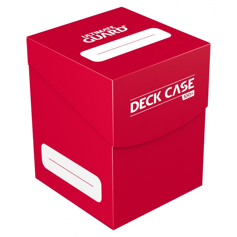 Deck Box: Deck Case 80Ct Red
