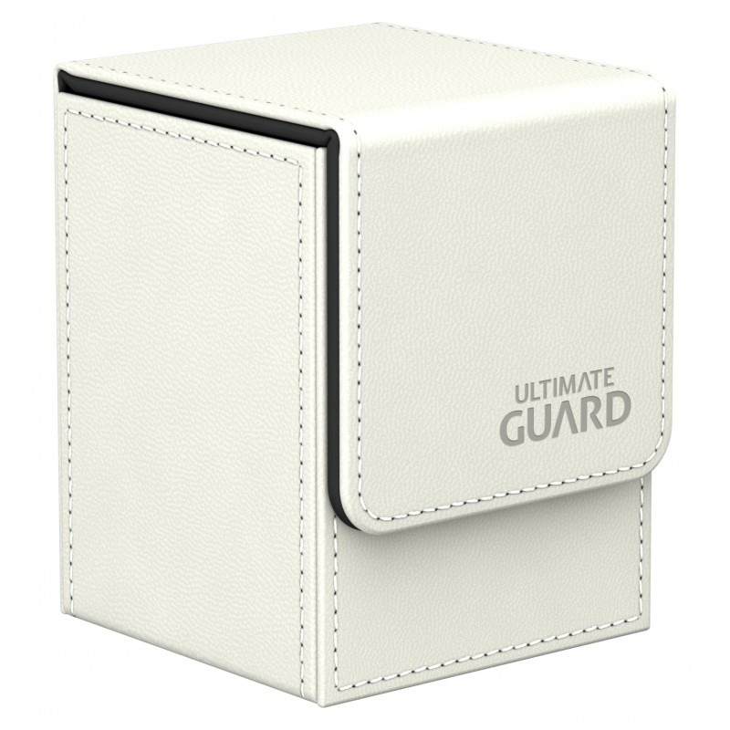 Deck Box: Flip Deck Case Leather 100 White