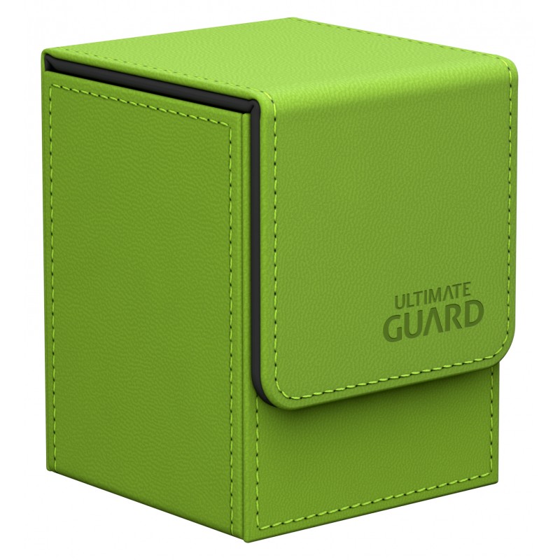 Deck Box: Flip Deck Case Leather 100 Green