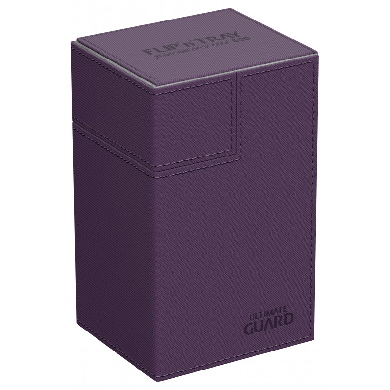 Deck Box: Flip n Tray XenoSkin 80+ Purple