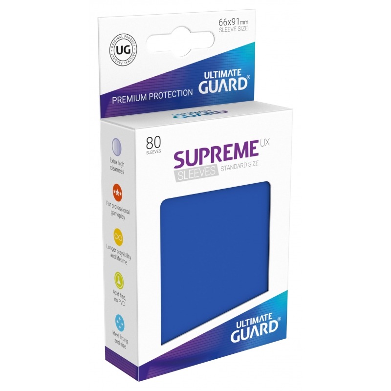 Sleeves: Supreme UX Standard Blue (80)