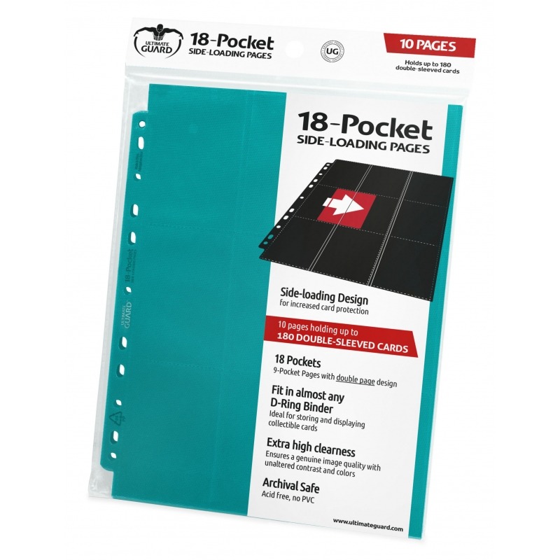 Pages: Side Load 18-Pocket - Petrol Blue - (10)