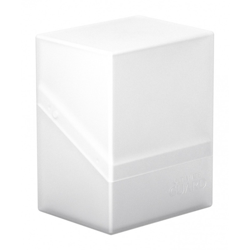 Deck Box: Boulder Standard 80+ Frosted (White)