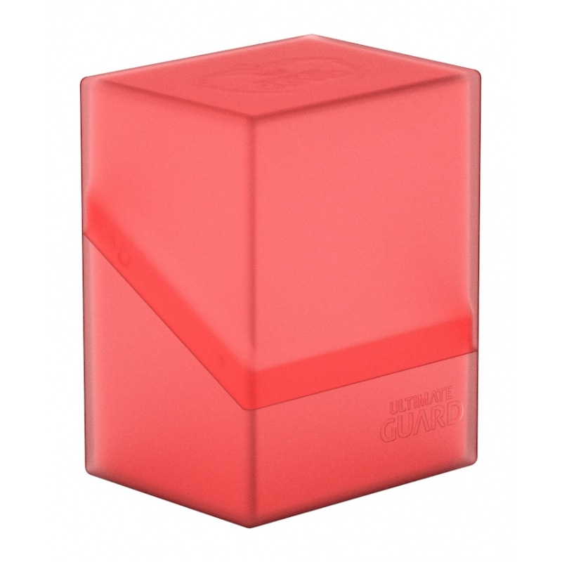 Deck Box: Boulder Standard 80+ Ruby (Red)