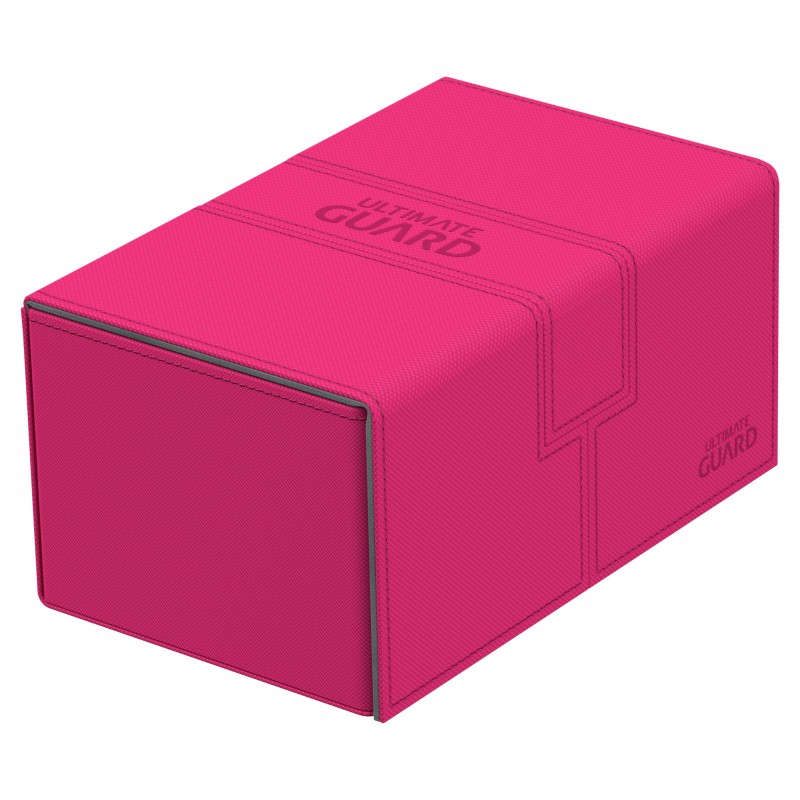Deck Box: Twin Flip N Tray Xenoskin 160 Pink