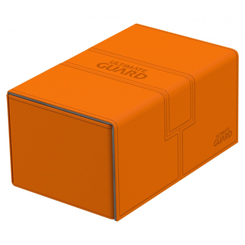 Deck Box: Twin Flip N Tray Xenoskin 160 Orange