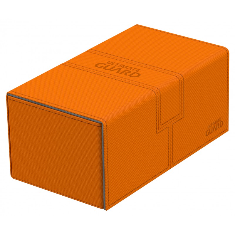 Deck Box: Twin Flip N Tray Xenoskin 200 Orange