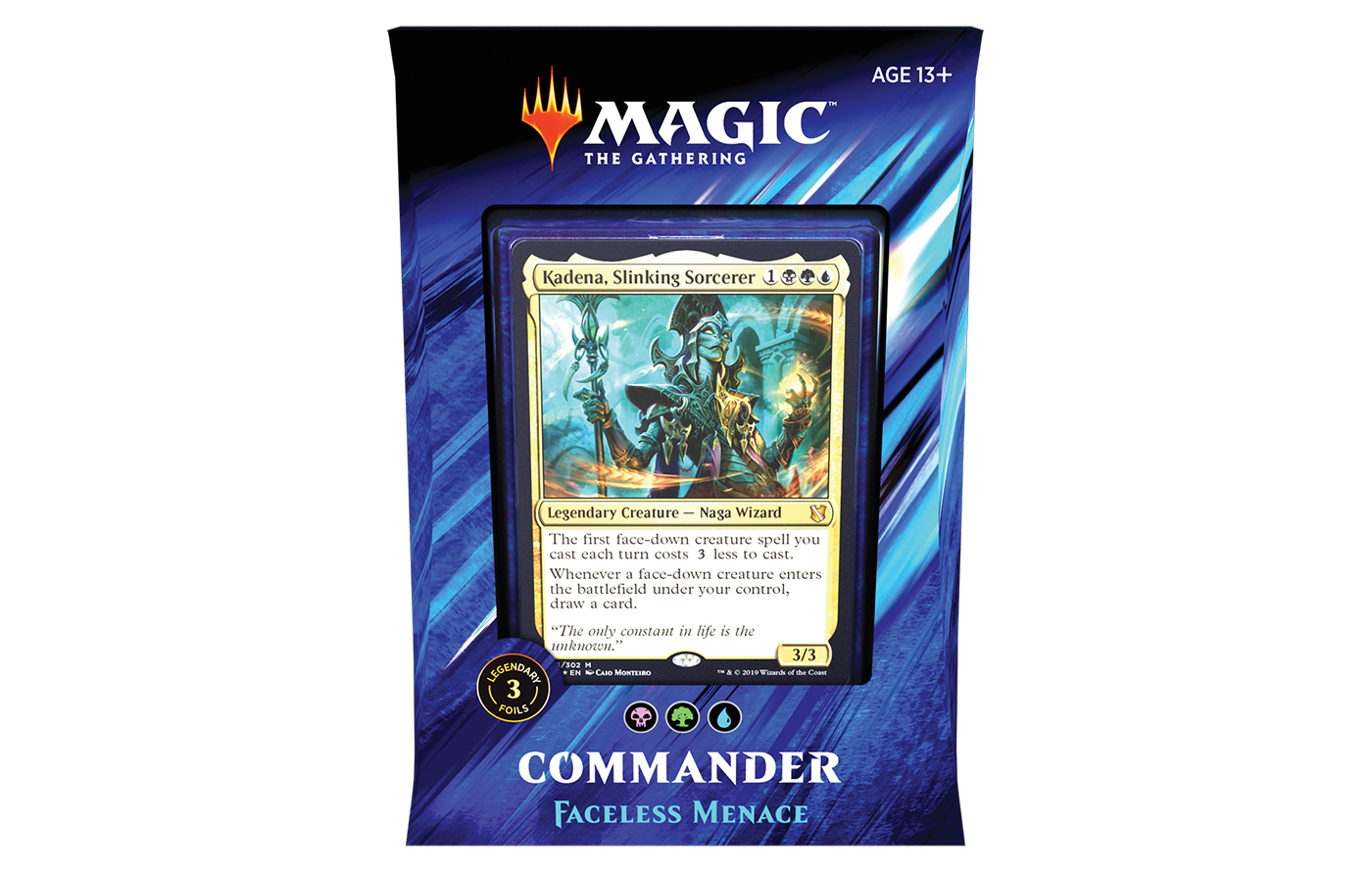 MAGIC THE GATHERING (MTG): Commander Deck 2019 Faceless Menace