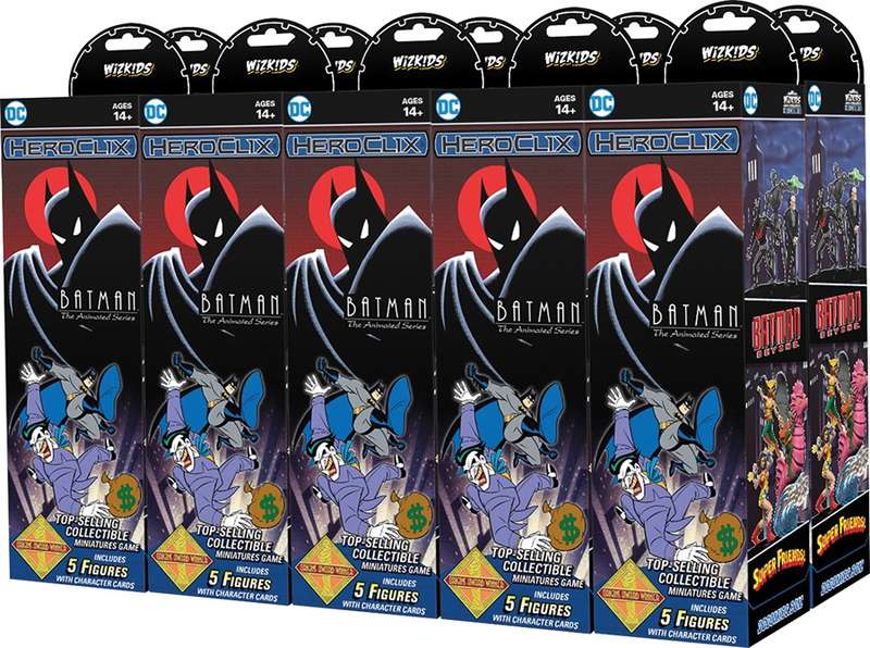 DC HeroClix: Batman The Animated Series Booster PRERELEASE